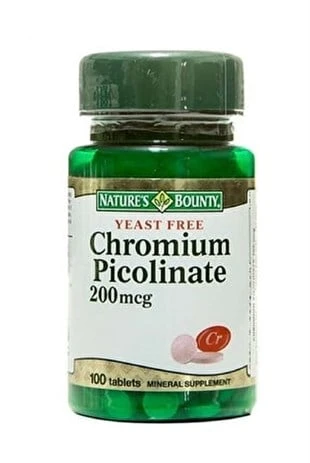 Nature's Bounty Chromium Picolinate 200 mcg ürün görseli 1