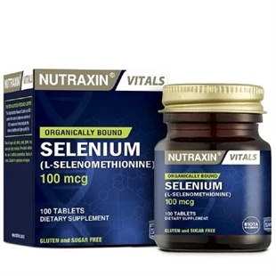 Nutraxin Selenium 100 mcg 100 Tablet ürün görseli 1
