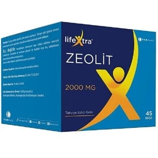 Zeolit Lifextra 2000 mg 45 Saşe ürün görseli 1