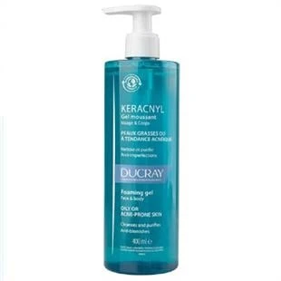 Ducray Keracnyl Foaming Gel 400 ml ürün görseli 1