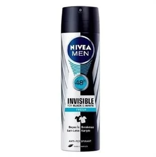 Nive Sprey Deodorant Invisible for Black & White Fresh Erkek 150 ml ürün görseli 1