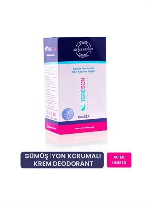 Tereson Gümüş İyon Korumalı Krem Deodorant 40 ml ürün görseli 1