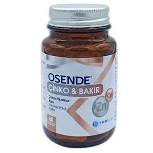 Osende Çinko Bakır 60 Kapsül ürün görseli 1