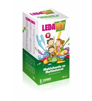 Ledavit Multivitamin Mineral Şurup 150 ml ürün görseli 1