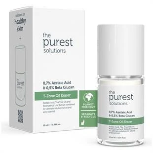 The Purest Solutions T-Zone Oil Eraser 0,7 Azelaic Acid & 0,5 Beta Glucan 10 ml ürün görseli 1