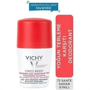 Vichy Roll-On Deodorant Stres Karşıtı Aşırı Terleme 50 ml ürün görseli 1