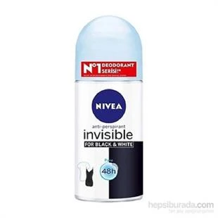 Nivea Invisible For Black & White Roll- On Pure 50 ml ürün görseli 1