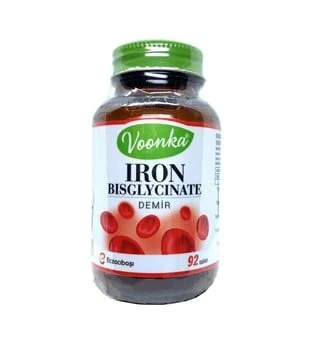 Voonka Iron Bisglycinate 92 Kapsül ürün görseli 1