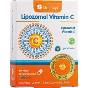 Medicago Lipozomal Vitamin C 30 Kapsül ürün görseli 1