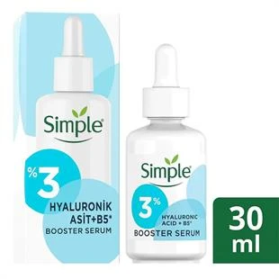 Simple Hyaluronik Asit + B5 Booster Serum 30 ml ürün görseli 1