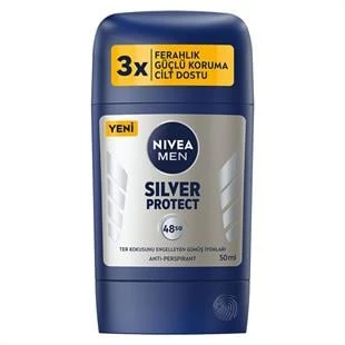Nivea Men Silver Protect Stick Deodorant 50 ml ürün görseli 1