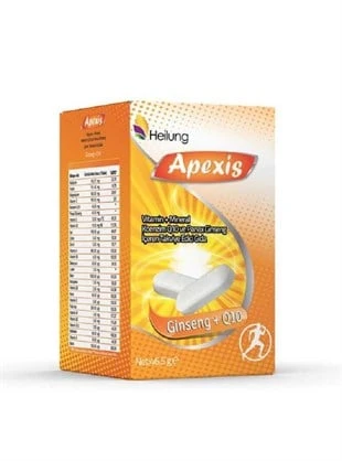 Apexis Multivitamin + Koenzim Q10 + Ginseng 30 Tablet ürün görseli 1