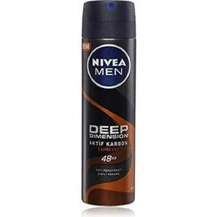Nivea Deo Sprey Deep Espresso For Men 150 ml ürün görseli 1