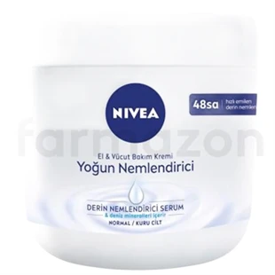 Nivea El & Vücut Bakım Kremi Yoğun Nemlendirici 400 ml ürün görseli 1