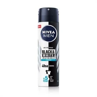 Nivea Invisible Black & White Fresh Deodorant 150 ml ürün görseli 1