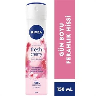 Nivea Deodorant Fresh Cherry 150 ml ürün görseli 1