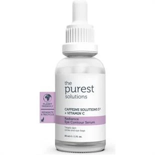 The Purest Solutions Göz Altı Bakım Serumu 30 ml (Caffeine Solutions 5% + Vitamin C) ürün görseli 1