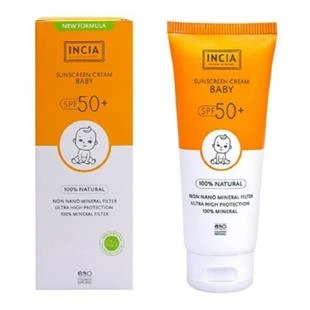 Incia Baby %100 Doğal Güneş Kremi SPF50 50 ml ürün görseli 1