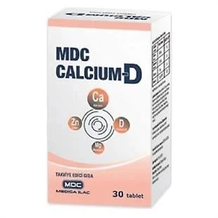 MDC Calcium-D 30 Tablet ürün görseli 1