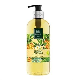 Eyüp Sabri Tuncer Doğal Zeytinyağlı Sıvı Sabun Hawaii Ananas 500 ml ürün görseli 1