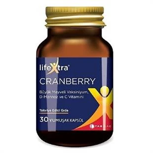 Lifextra Cranberry 30 Kapsül ürün görseli 1