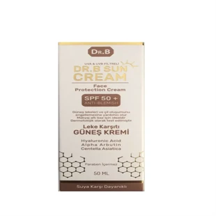 Dr. B Sun Cream Leke Karşıtı SPF 50+ Güneş Kremi 50 ml ürün görseli 1