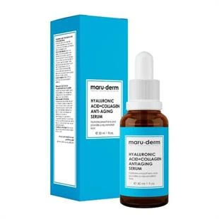 Maruderm Kolajen ve Hyalüronik Asit Anti Age Cilt Bakım Serumu 30 ml ürün görseli 1