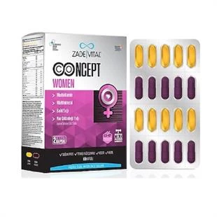 Zade Vital Concept Women Kapsül 60'lı ürün görseli 1