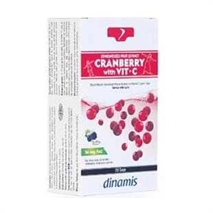 Dinamis Cranberry with Vit-C 20 Saşe ürün görseli 1