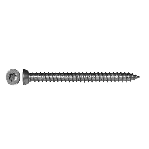 Buldex Beton Vidası 7.5x180 mm 50 Adet | Torx T30 Uyumlu Dübelsiz Vida ürün görseli 1