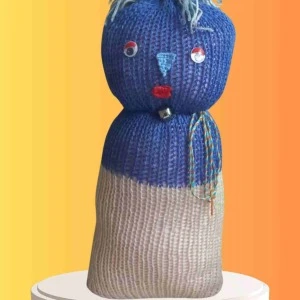 Tıkırık Örgü Yastık Uyku Ve Oyun Arkadaşı Poncik - 45 Cm ürün görseli 1