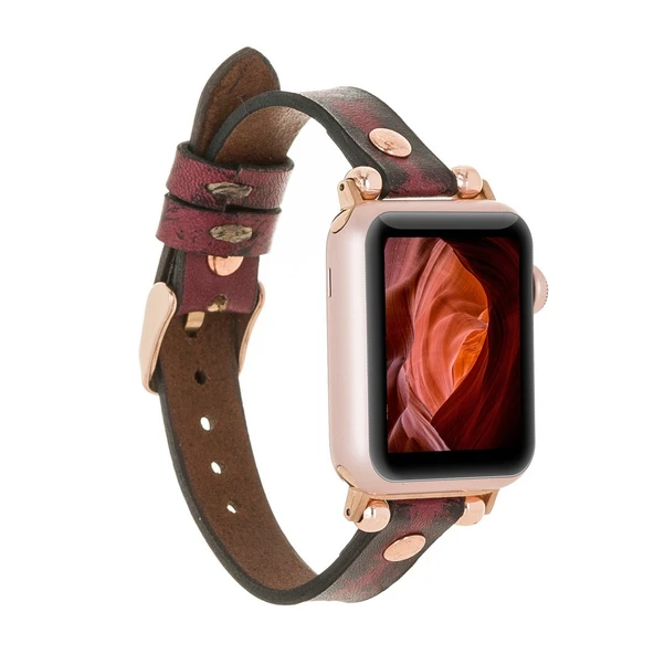 Apple Watch Uyumlu Deri Kordon 38-40-41mm RT V1SEF ürün görseli 1