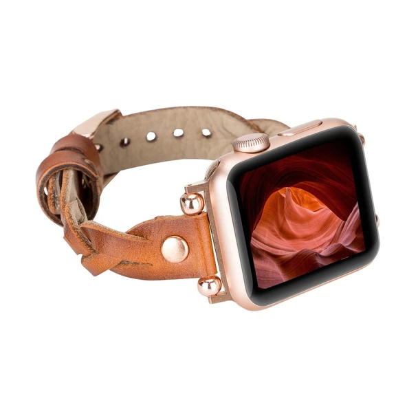 Apple Watch Uyumlu Deri Kordon Wanda 38-40-41mm RT RST2E ürün görseli 1