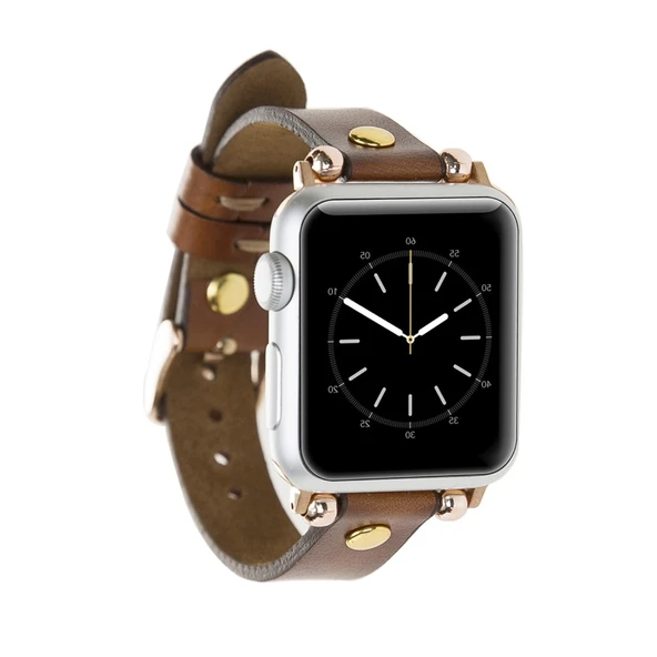 Apple Watch Uyumlu Deri Kordon 42-44-45mm Ferro GT RST2E ürün görseli 1