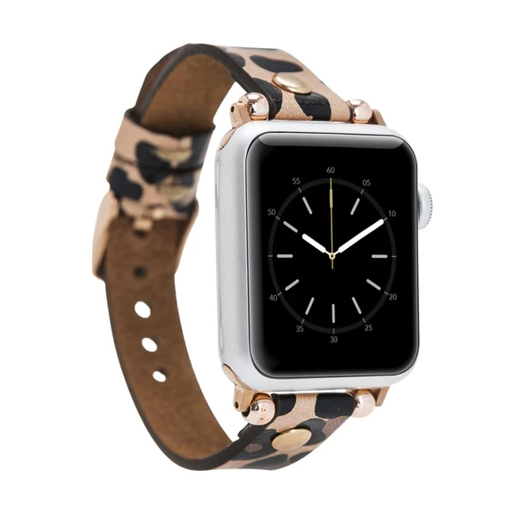 Apple Watch Uyumlu Deri Kordon 38-40-41mm GT LE02N ürün görseli 1