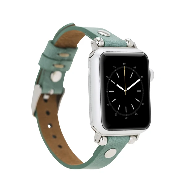 Apple Watch Uyumlu Deri Kordon 38-40-41mm Ferro ST CZ12 ürün görseli 1