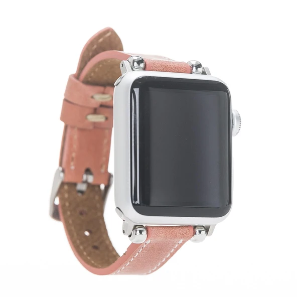 Apple Watch Uyumlu Deri Kordon 38-40-41mm Slim G17 ürün görseli 1