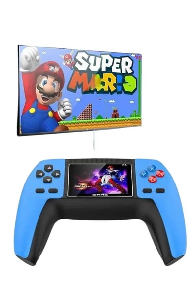Retro Konsol P5 Uyumlu Taşınabilir 520 Oyunlu Kablosuz Game Stick ürün görseli 1