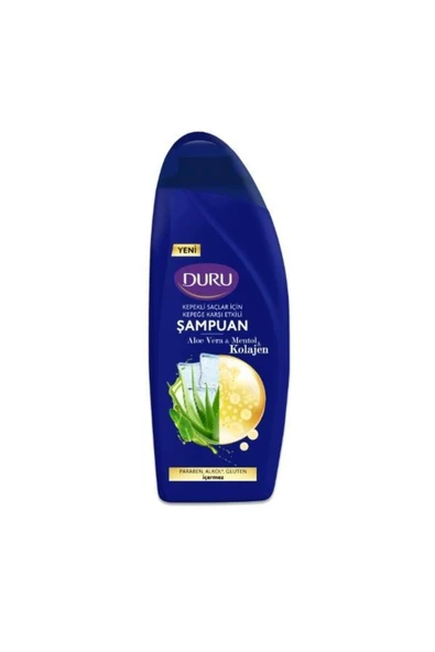 Duru Şampuan 500 Ml Aloe Vera Mentol Kolajen ürün görseli 1