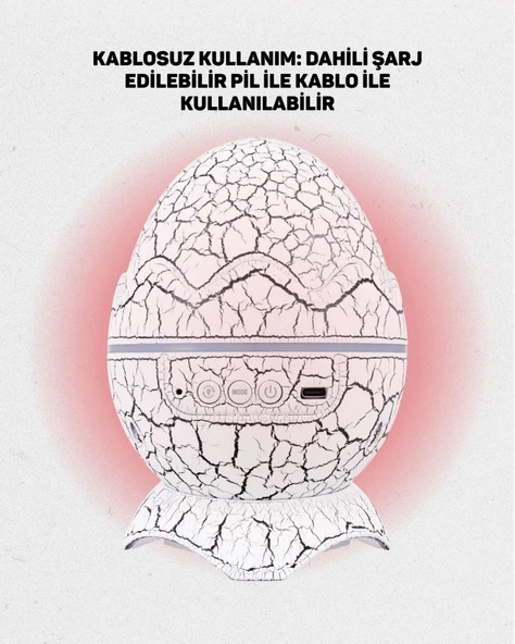 Dinazor Yumurta Gece Lambası - Resim 4