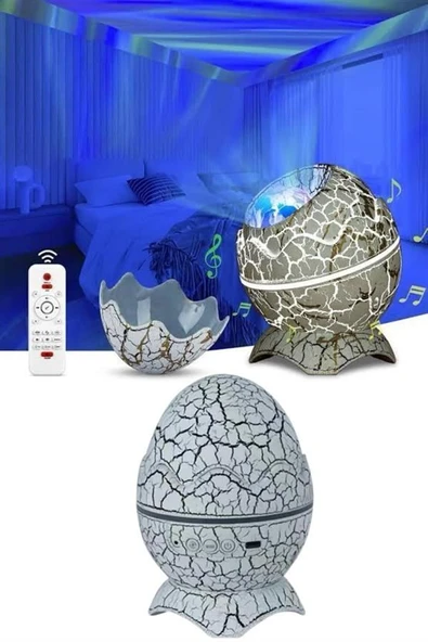 Gece Lambası Yumurta Işık Speaker Yeni Nesil Dinozor Yumurtası Görünümlü ürün görseli 1
