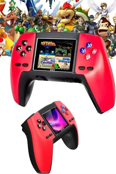 520 Retro Oyunlu El Konsolu Atari Oyun Konsolu Taşınabilir ürün görseli 1