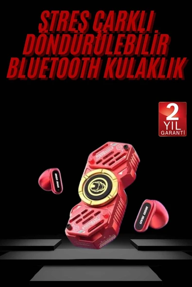 Stres Çarklı Oyuncu Kulaklığı Güçlü Bass Gamer Bluetooth Kulaklık Kablosuz ürün görseli 1