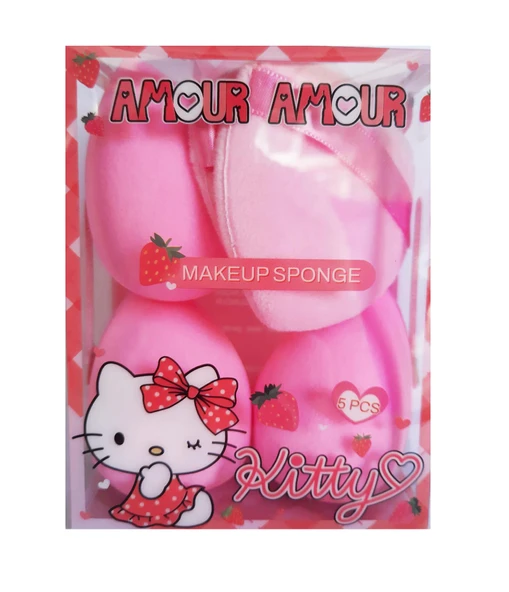 Amor Amor 5li Sünger Fondöten+ Pudra ürün görseli 1