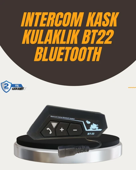 Su Geçirmez BT22 Bluetooth Kask Kulaklığı GPS ve Müzik Uyumlu ürün görseli 1