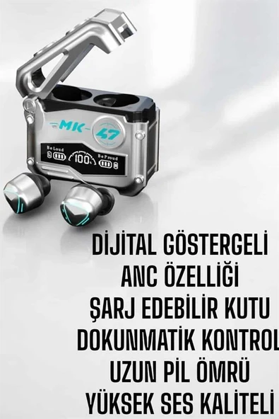 Oyuncu Kulaklığı Bluetooth Bağlantılı ANC Özelliği 5.0 Bluetooth ürün görseli 1