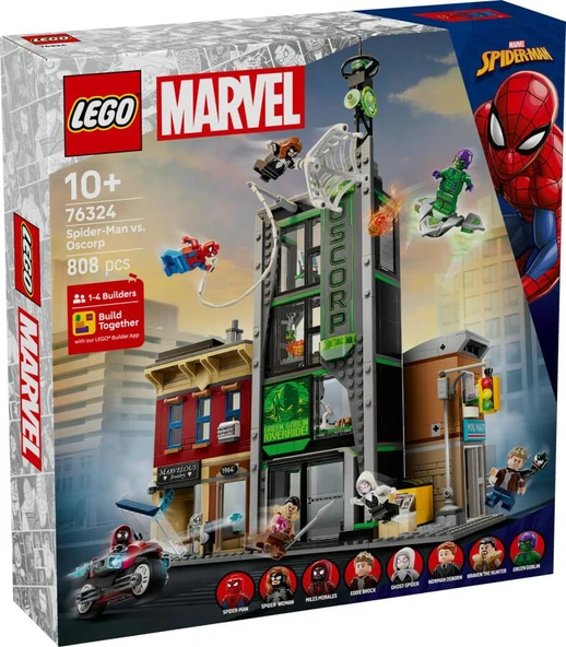 LEGO Super Heroes 76324 Spider-Man vs. Oscorp ürün görseli 1