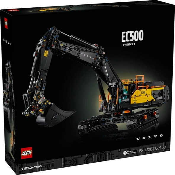 LEGO Technic 42215 Volvo EC500 Hybrid Excavator ürün görseli 1
