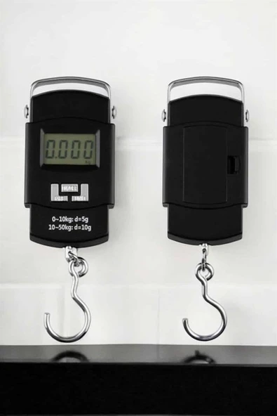 El Terazisi Dijital Göstergeli Pilli 50 Kg Ağırlık Ölçer ürün görseli 1
