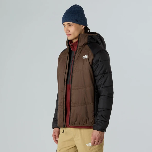 M QUEST SYNTHETIC JACKET BROWN BROWN XL - Resim 3